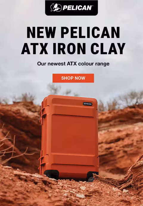 New Pelican ATX Iron Clay, our newest ATX colour range. Shop now.
