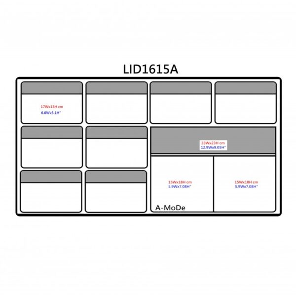 A-MoDe Laptop Lid Organizer for Pelican 1615 - Image 4