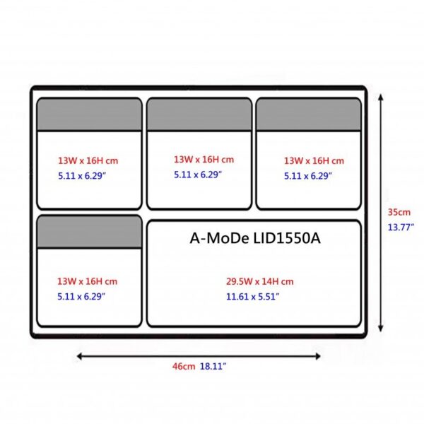 A-MoDe Lid Organizer for Pelican 1550 - Image 5