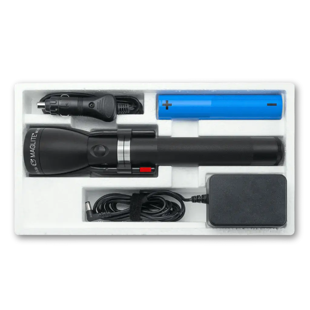 Maglite ML150LRX Rechargeable LED Flashlight System (Matte Black) - Image 2