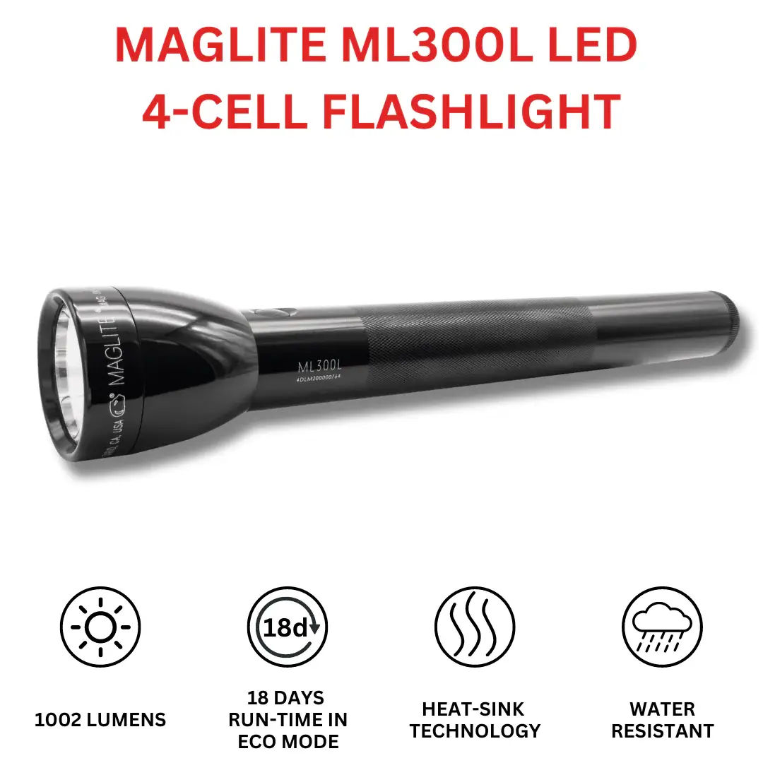 Maglite ML300L 4D LED Long-Running Flashlight - Image 2