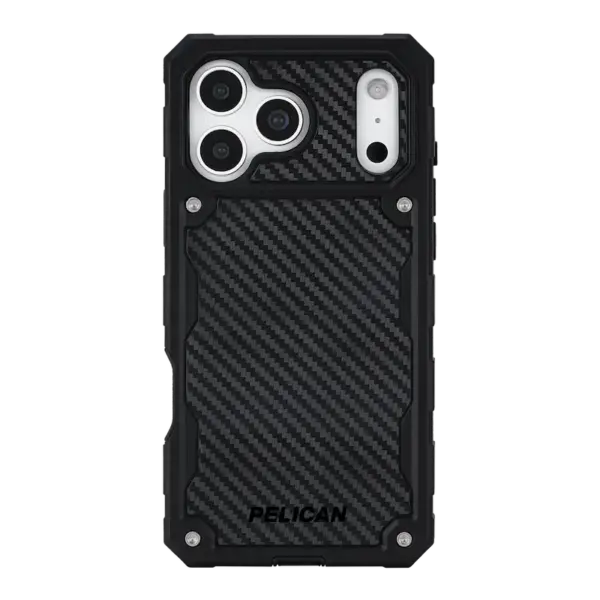 Pelican Shield MagSafe Case with Holster for iPhone 17 Pro Max - Carbon Fiber