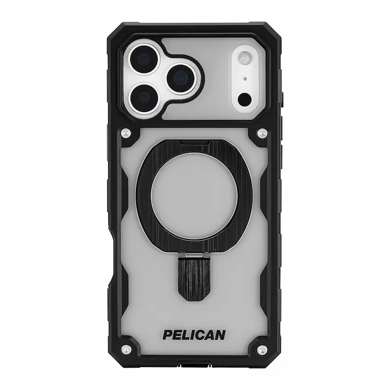 Pelican Shield MagSafe Case with Stand for iPhone 17 Pro Max - Smoke
