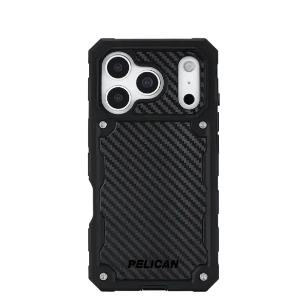 Pelican Shield MagSafe Case with Holster for iPhone 17 Pro - Carbon Fiber