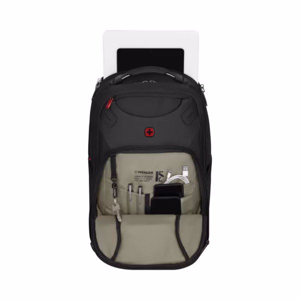 Wenger Cosmic 17" Laptop Backpack | Black - Image 2