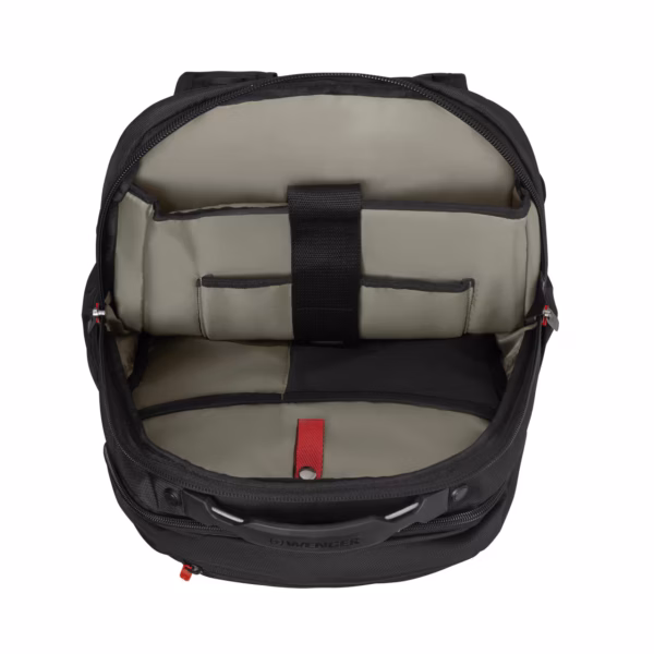 Wenger Cosmic 17" Laptop Backpack | Black - Image 6