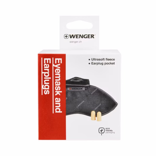 Wenger Eye Mask & Ear Plugs