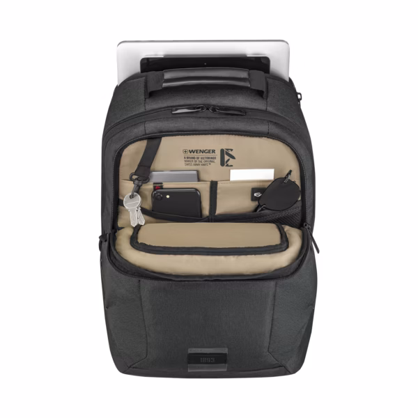 Wenger MX ECO Professional 16" Laptop Backpack Charcoal - Image 4