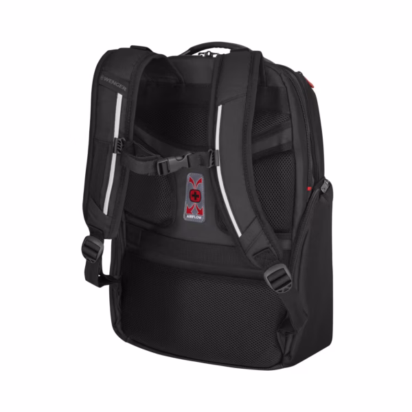 Wenger Meteor 17" Laptop Backpack | Black - Image 5