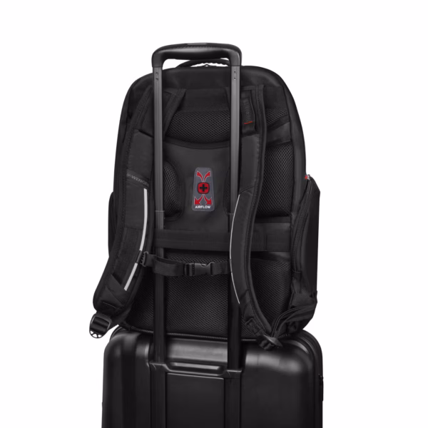 Wenger Meteor 17" Laptop Backpack | Black - Image 8
