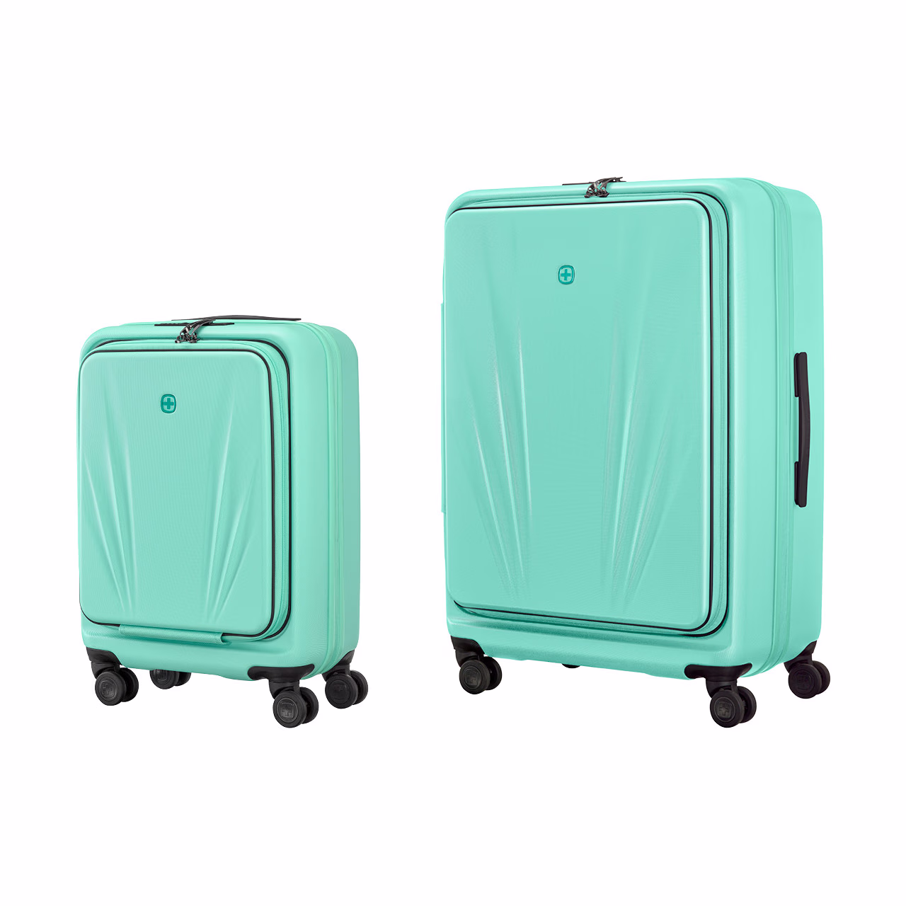 Wenger Skyon 2pc luggage Aqua