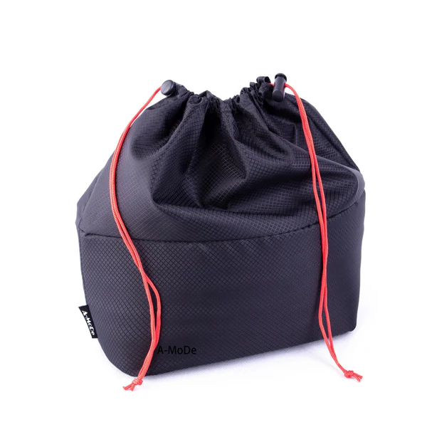 A-MoDe IN04 padded waterproof camera insert showing interior storage compartments