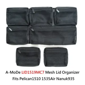 a mode lid1519mc7 mesh lid organizer for pelican 1510