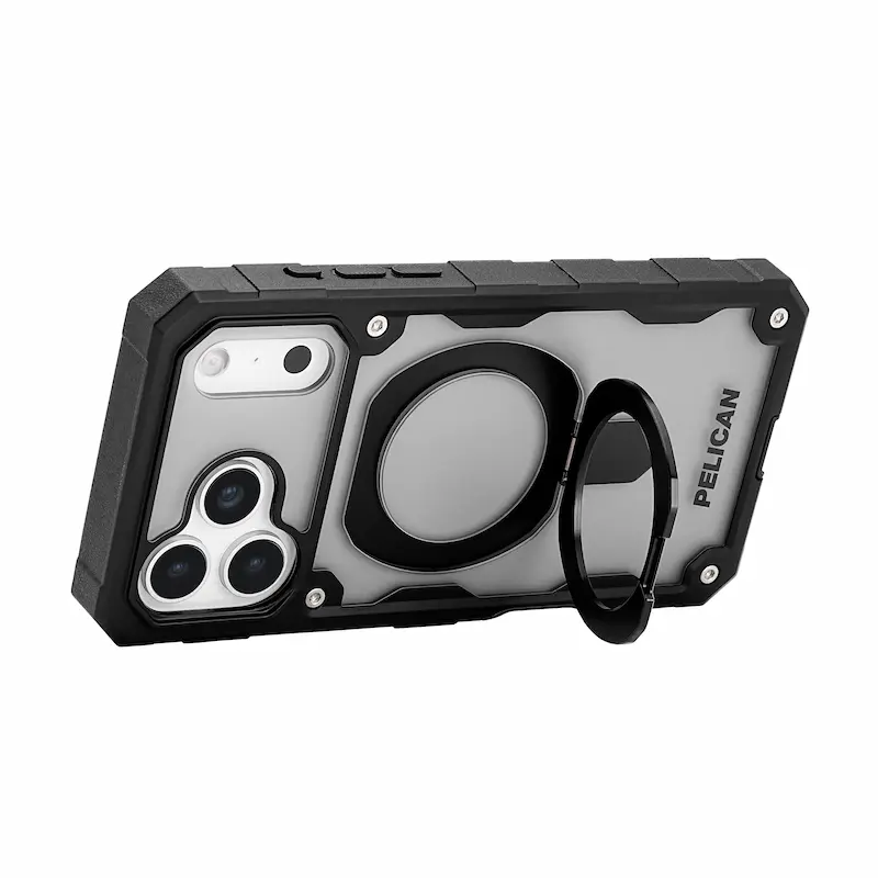 Pelican Shield MagSafe Case with Stand for iPhone 17 Pro Max - Smoke