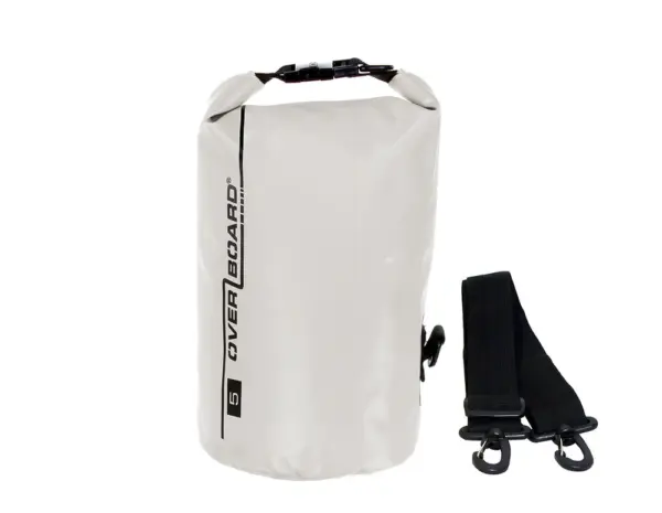 OverBoard Waterproof Dry Tube Bag 5 Litres white