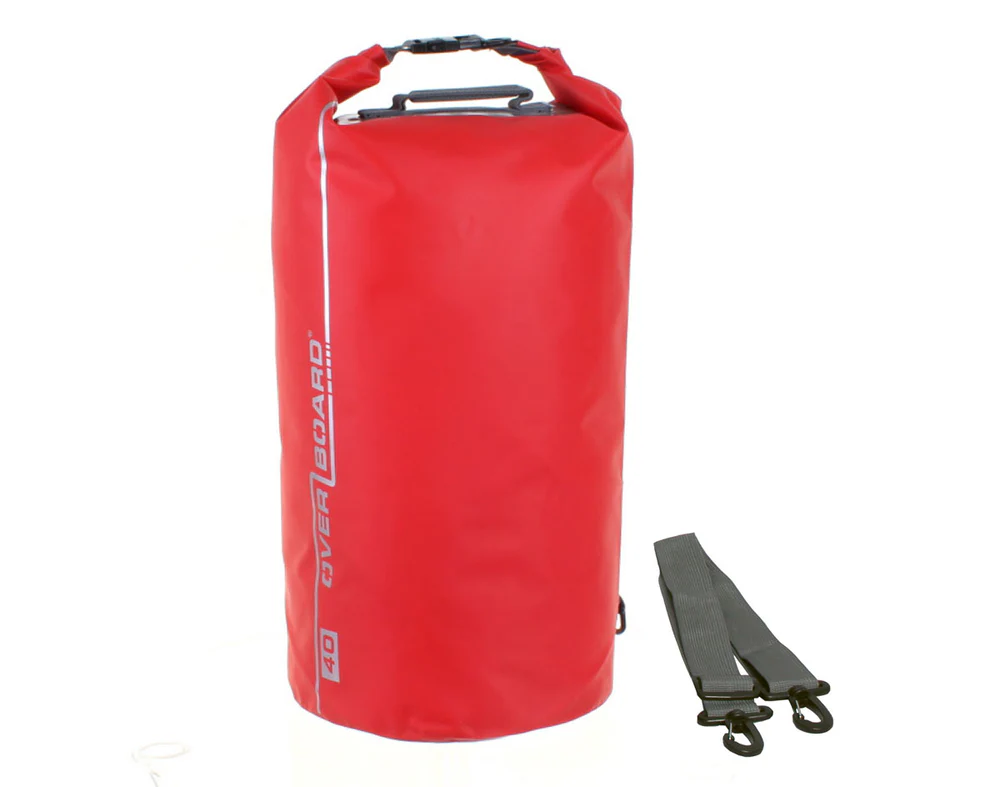 OverBoard Waterproof Dry Tube Bag 40 Litres red