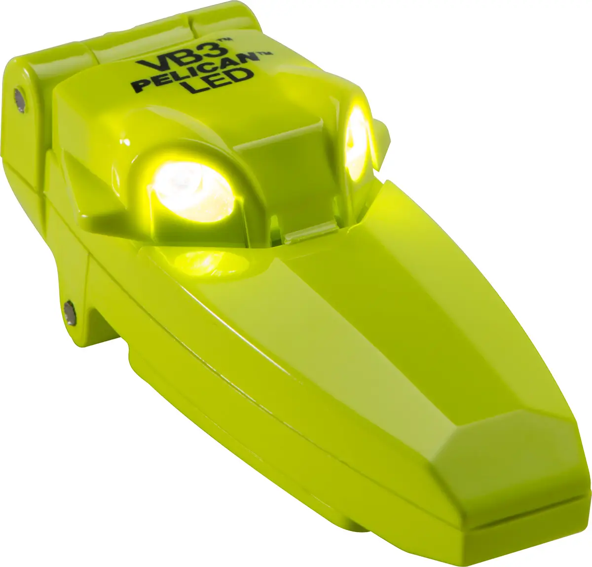 Pelican 2220 VB3™ Clip Light, High Visibility Yellow