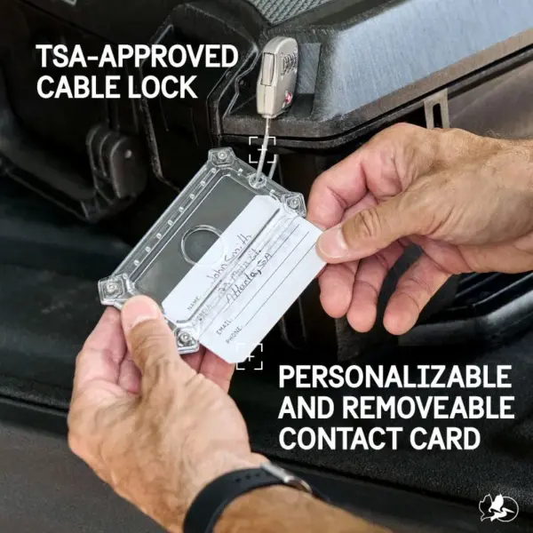 Pelican AirTag Tracker Luggage Lock - Image 5