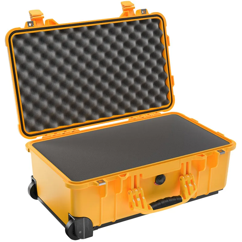 Pelican 1510 Protector Carry-On Case yellow with foam