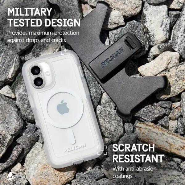 Pelican Voyager MagSafe Case | iPhone 16 | Clear - Image 4