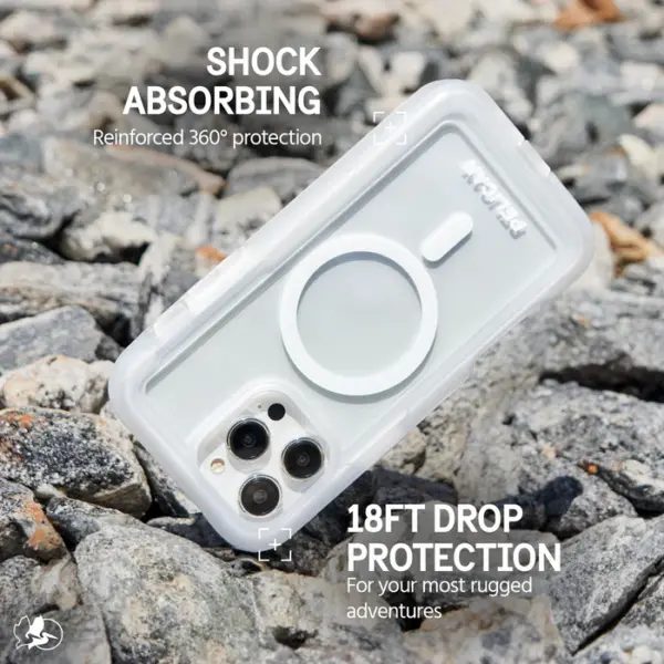 Pelican Voyager MagSafe Case with Holster | iPhone 16 Pro Max | Clear - Image 3