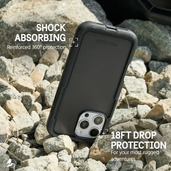 Pelican Voyager MagSafe Case | iPhone 16 Pro Max | Black - Image 3