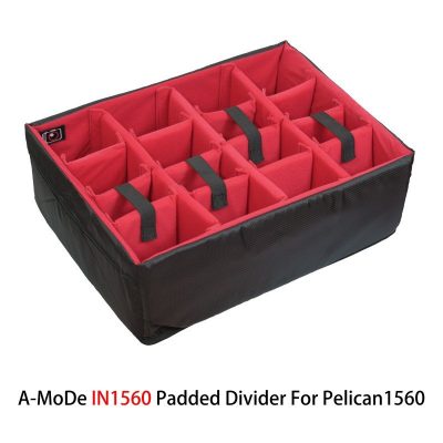 A-Mode Padded divider set to fit Pelican 1560,Pelican 1560 padded divider set,IN1560