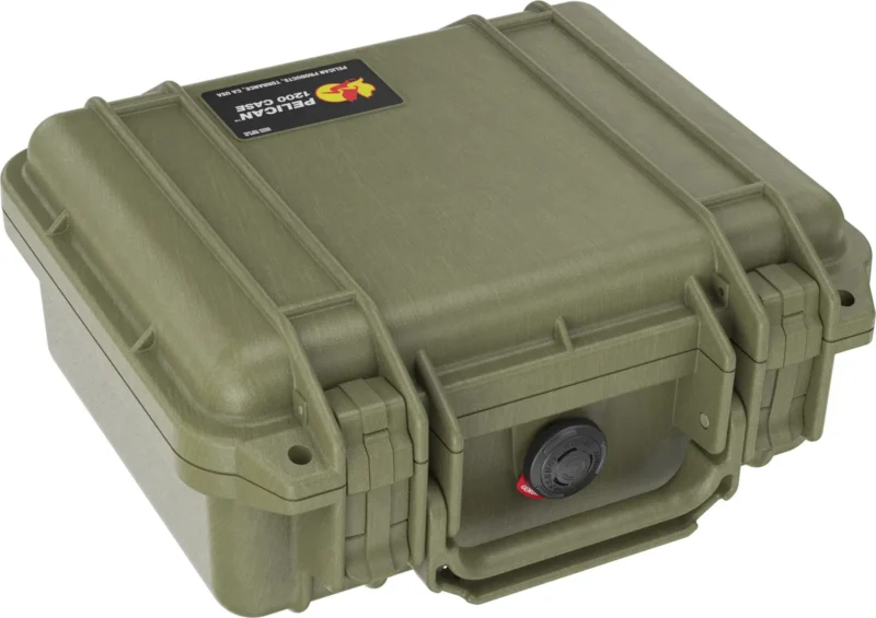 pelican 1200 protector case olive green