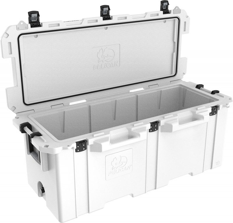 pelican 250QT Elite Cooler,pelican 250 qt cooler,pelican coolers,coolers,large cooler with wheels