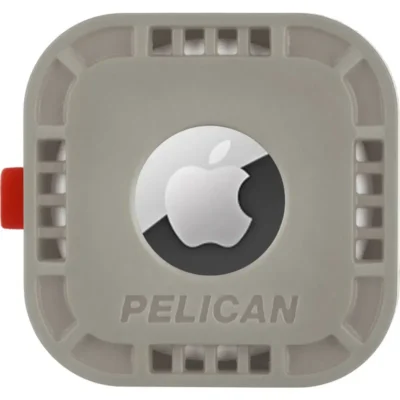 Pelican Protector Airtag Sticker Mount Case - Grey