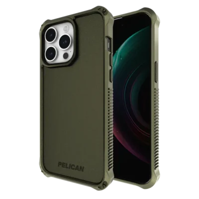 Pelican Guardian MagSafe Case for iPhone 15 Pro Max olive