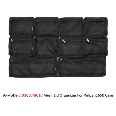 a mode lid1650mc10 mesh lid organizer for pelican 1650 (removable design)